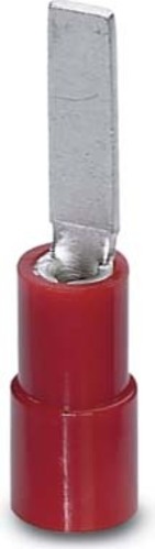 Phoenix Contact Flachstiftkabelschuh rot 0,5-1,5qmm C-BCSI 1,5/9x2,8
