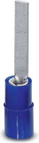 Phoenix Contact Flachstiftkabelschuh blau 1,5-2,5qmm C-BCSI 2,5/9x2,8