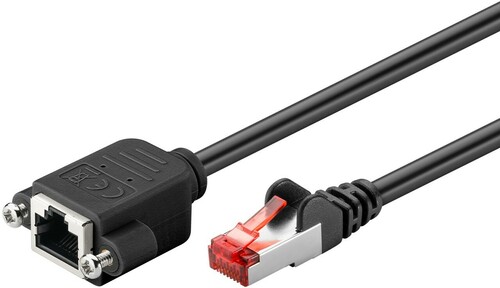 Goobay CAT 6 Verlängerungskabel S/FTP (PiMF) 65636 Goobay CAT 6 Verlängerungskabel S/FTP (PiMF) 65636