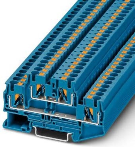 Phoenix Contact Doppelstockklemme 0,2-6qmm,blau PTTB 4 BU