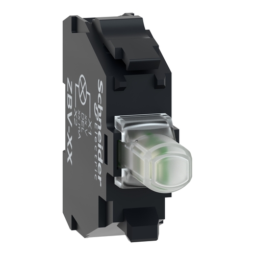 Schneider Electric LED-Modul 24-120VAC/DC weiß ZBVBG1 Schneider Electric LED-Modul 24-120VAC/DC weiß ZBVBG1