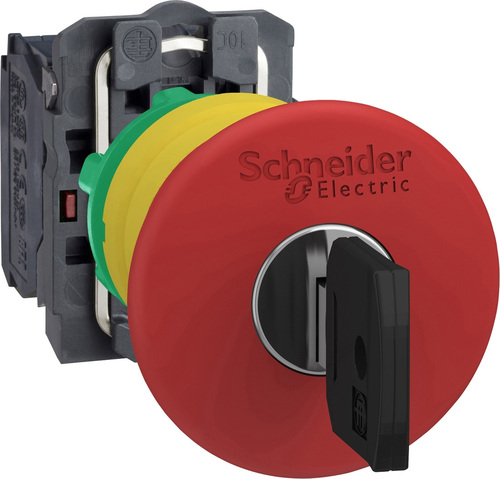 Schneider Electric Not-Aus-Taster 1S 1Ö XB5AS9445 Schneider Electric Not-Aus-Taster 1S 1Ö XB5AS9445