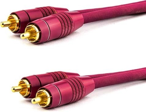 E+P Elektrik Cinch-Anschlusskabel 0,5m, rot B 330