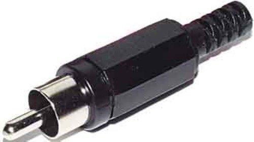 E+P Elektrik Cinchstecker schwarz CS 1 K LOSE S E+P Elektrik Cinchstecker schwarz CS 1 K LOSE S