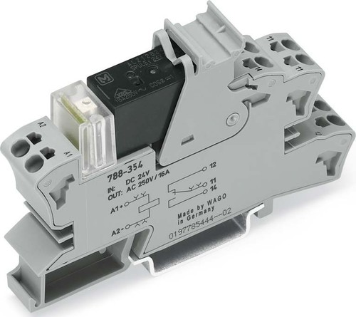 WAGO GmbH & Co. KG Stecksockel m.Relais 1W,DC24V 788-354