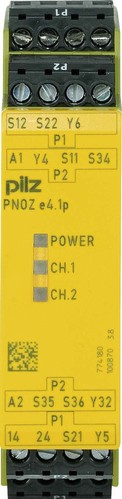 Pilz Sicherheitsschaltgerät 24VDC 2so PNOZ e4.1p #774180