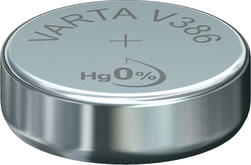 Varta Cons.Varta Uhren-Batterie 1,55V/115mAh/Silber V 386 Stk.1