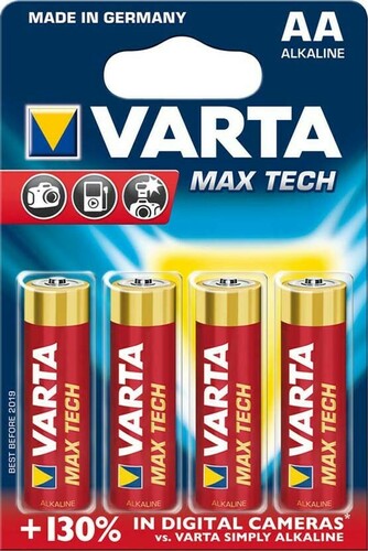 Varta Cons.Varta Longlife Max Power Mignon 1,5/Al-Mn 4706 Blister 4