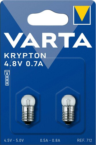 Varta Cons.Varta Glühlampe 4,8V 712 Bli.2