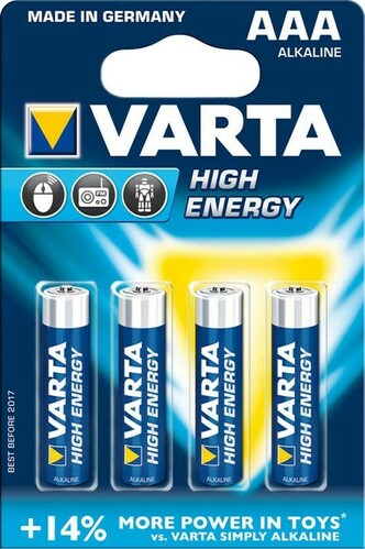 Varta Cons.Varta Longlife Power Micro AAA 1,5V Alkali 4903 Blister 4