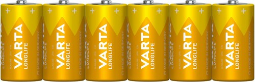 Varta Cons.Varta Batterie Longlife C Baby, R14, Al-Mn 4114 Fol.6
