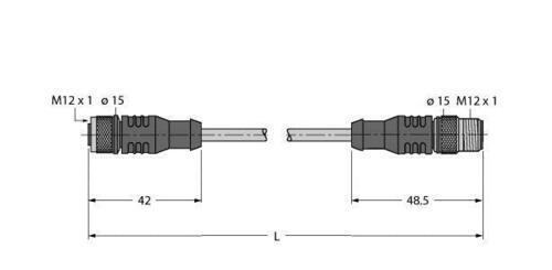 Turck RFID-Leitung Economy RK4.5T-0.3 #7030330