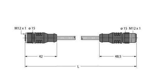 Turck RFID-Leitung Economy RK4.5T-5-R#7030332
