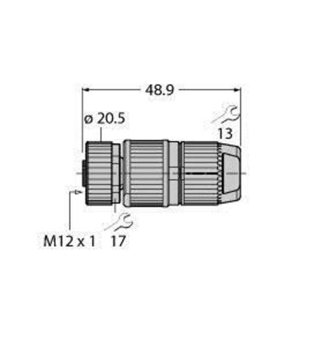 Turck Kupplung HA8141-16
