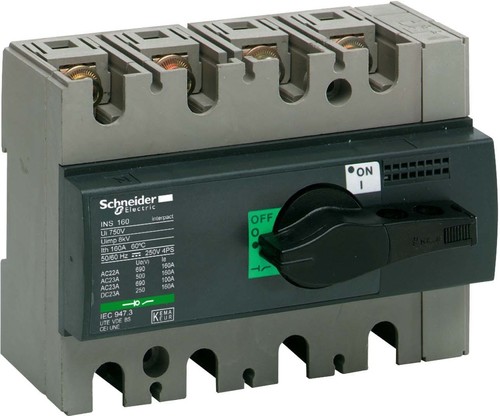 Schneider Electric Lastrennschalter INS125 4p Interpact 28911