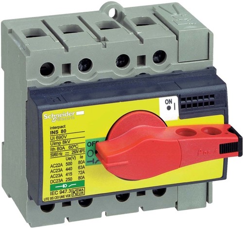 Schneider Electric Lastrennschalter INS40 3p Interpact 28916