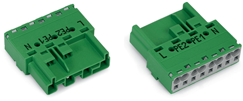WAGO GmbH & Co. KG Stecker 4-polig Kod. Q,grün 770-1334