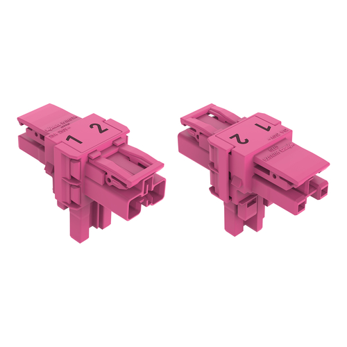 WAGO GmbH & Co. KG T-Verteiler 2-polig Kod. B,pink 770-1603