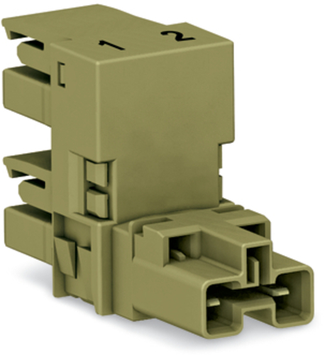 WAGO GmbH & Co. KG h-Verteiler 2-polig Kod. B,hellgrün 770-1652