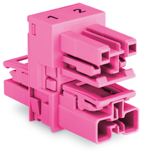 WAGO GmbH & Co. KG h-Verteiler 2-polig Kod. B,pink 770-1660