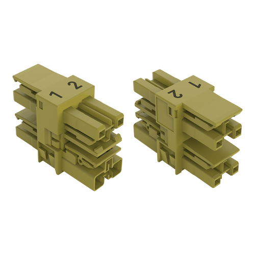 WAGO GmbH & Co. KG 3-fach-Verteiler 2-polig Kod. B,hellgrün 770-1705
