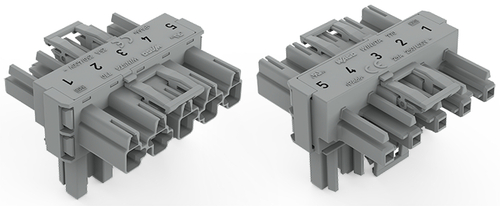 WAGO GmbH & Co. KG T-Verteiler 5-polig Kod. B,grau 770-1741