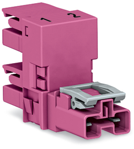 WAGO GmbH & Co. KG h-Verteiler 2-polig Kod. B,pink 770-1753