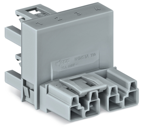 WAGO GmbH & Co. KG h-Verteiler 4-polig Kod. B,grau 770-1781