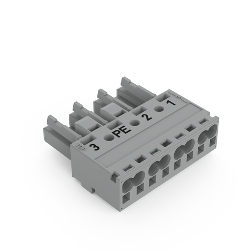 WAGO GmbH & Co. KG Buchse 4-polig Kod. B,grau 770-244/062-000