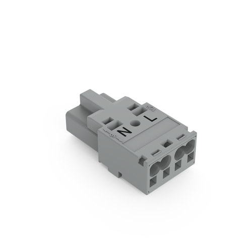 WAGO GmbH & Co. KG Stecker 2-polig Kod. B,grau 770-252/060-000