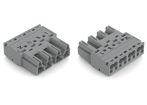 WAGO GmbH & Co. KG Stecker 4-polig Kod. B,grau 770-254/064-000