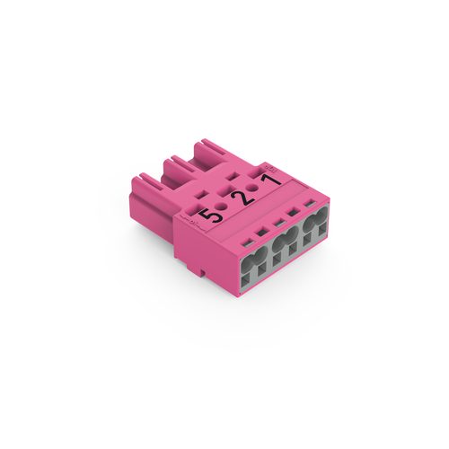 WAGO GmbH & Co. KG Stecker 3-polig Kod. B,pink 770-293/081-000