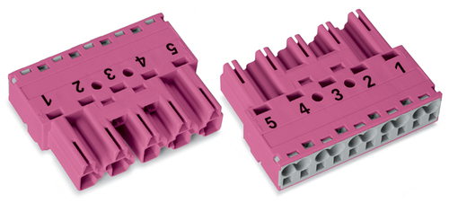 WAGO GmbH & Co. KG Stecker 5-polig Kod. B,pink 770-295