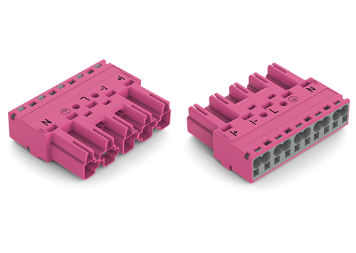 WAGO GmbH & Co. KG Stecker 5-polig Kod. B,pink 770-295/080-000