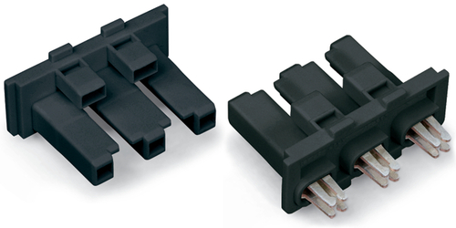WAGO GmbH & Co. KG Gerätesteckverbinder 3-pol Kod. A,schwarz 770-408