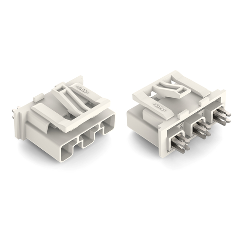 WAGO GmbH & Co. KG Gerätesteckverbinder 3-pol Kod. A,weiß 770-438
