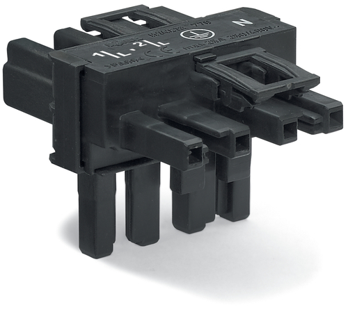 WAGO GmbH & Co. KG T-Verteiler 4-polig Kod. A,schwarz 770-626