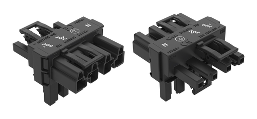 WAGO GmbH & Co. KG T-Verteiler 4-polig Kod. A,schwarz 770-627