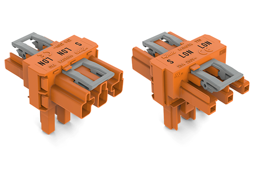 WAGO GmbH & Co. KG T-Verteiler 3-polig Kod. R,orange 770-667