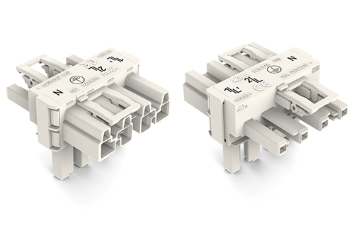 WAGO GmbH & Co. KG T-Verteiler 4-polig Kod. A,weiß 770-676