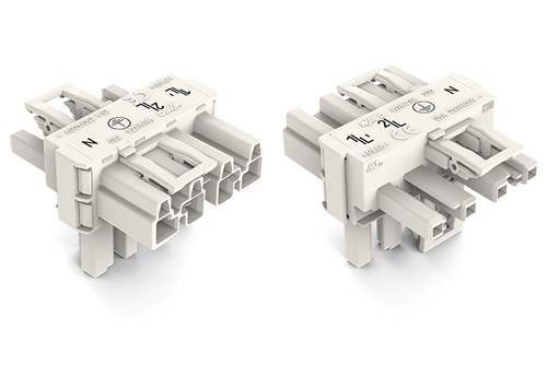 WAGO GmbH & Co. KG T-Verteiler 4-polig Kod. A,weiß 770-677