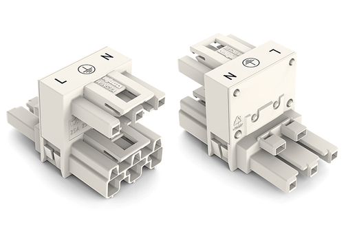 WAGO GmbH & Co. KG h-Verteiler 3-polig Kod. A,weiß 770-683
