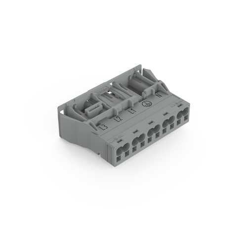 WAGO GmbH & Co. KG Snap-In-Stecker 5-polig,Kod. B,grau 770-755/060-000 WAGO GmbH & Co. KG Snap-In-Stecker 5-polig,Kod. B,grau 770-755/060-000