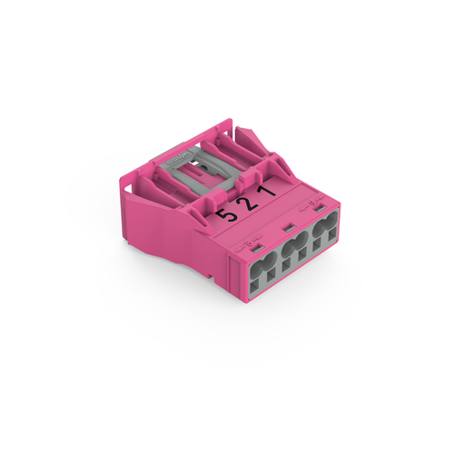 WAGO GmbH & Co. KG Snap-In-Stecker 3-polig,Kod. B,pink 770-793/081-000 WAGO GmbH & Co. KG Snap-In-Stecker 3-polig,Kod. B,pink 770-793/081-000