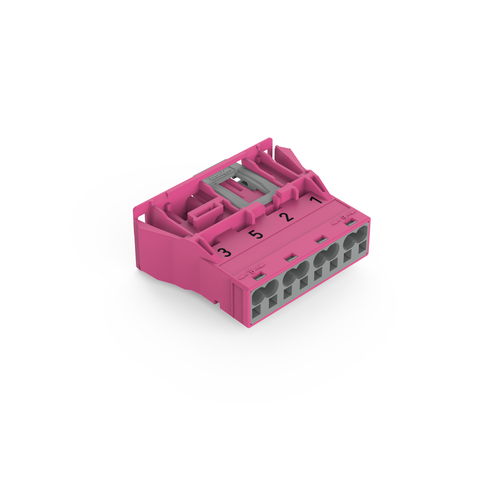 WAGO GmbH & Co. KG Snap-In-Stecker 4-polig,Kod. B,pink 770-794/081-000 WAGO GmbH & Co. KG Snap-In-Stecker 4-polig,Kod. B,pink 770-794/081-000