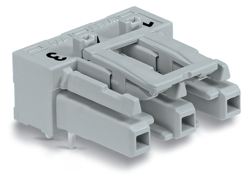WAGO GmbH & Co. KG Buchse für Leiterplatten abgew.,3-polig,gr 770-843/011-000/062-