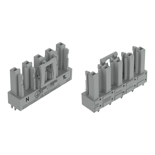 WAGO GmbH & Co. KG Buchse für Leiterplatten gerade,5-polig,grau 770-845/064-000