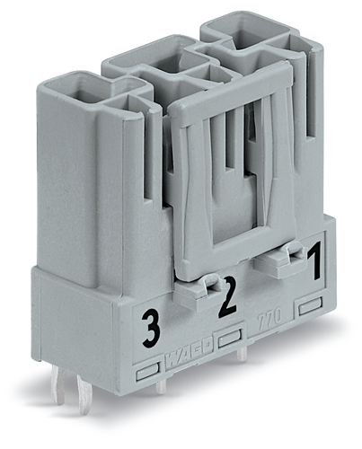 WAGO GmbH & Co. KG Stecker für Leiterplatten 3-polig,grau 770-853