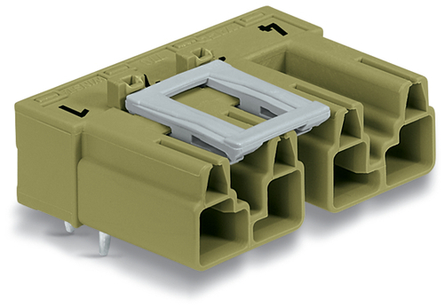 WAGO GmbH & Co. KG Stecker für Leiterplatten 4-polig,hellgrün 770-874/011-000