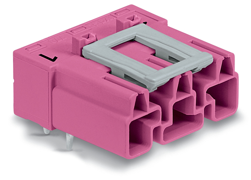 WAGO GmbH & Co. KG Stecker für Leiterplatten 3-polig,pink 770-893/011-000